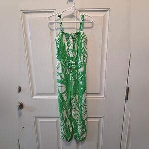 Lilly Pulitzer for Target Green Tropical Jumpsuit